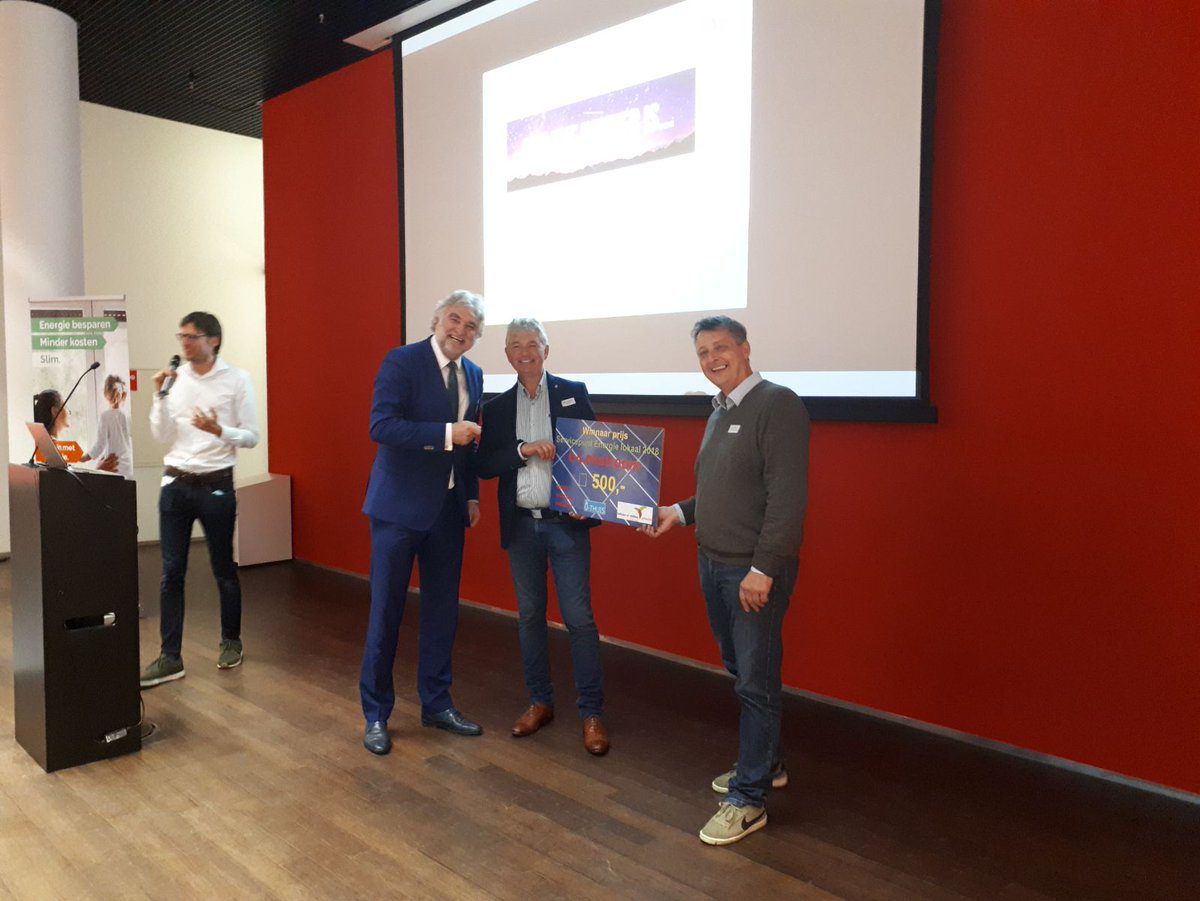 2018 04 18 E-Lekstroom wint prijs beste energie initiatief provincie Utrecht van NMU